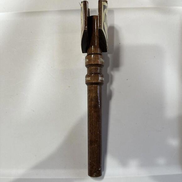 Maredsous Tradition Benedictine Brune Beer Tap Handle Beligium - Picture 4 of 6